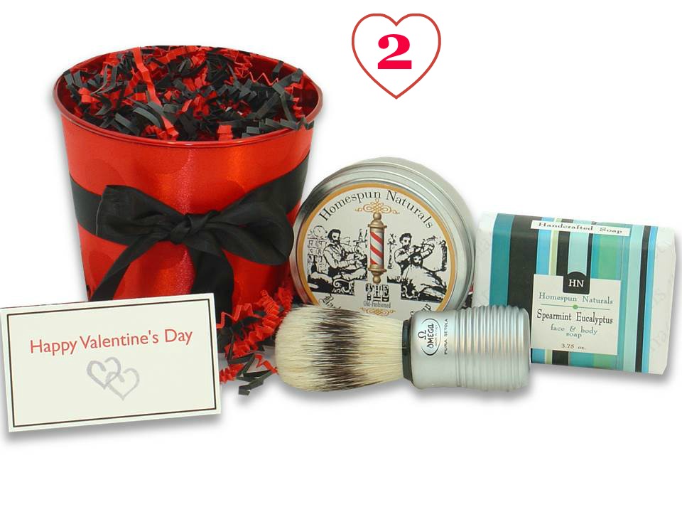 Be My Valentine Men's Shave Set